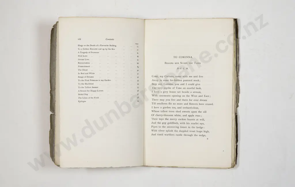 Rare Compton Mackenzie Signed 1907 First Edition Of Poems Image 1++