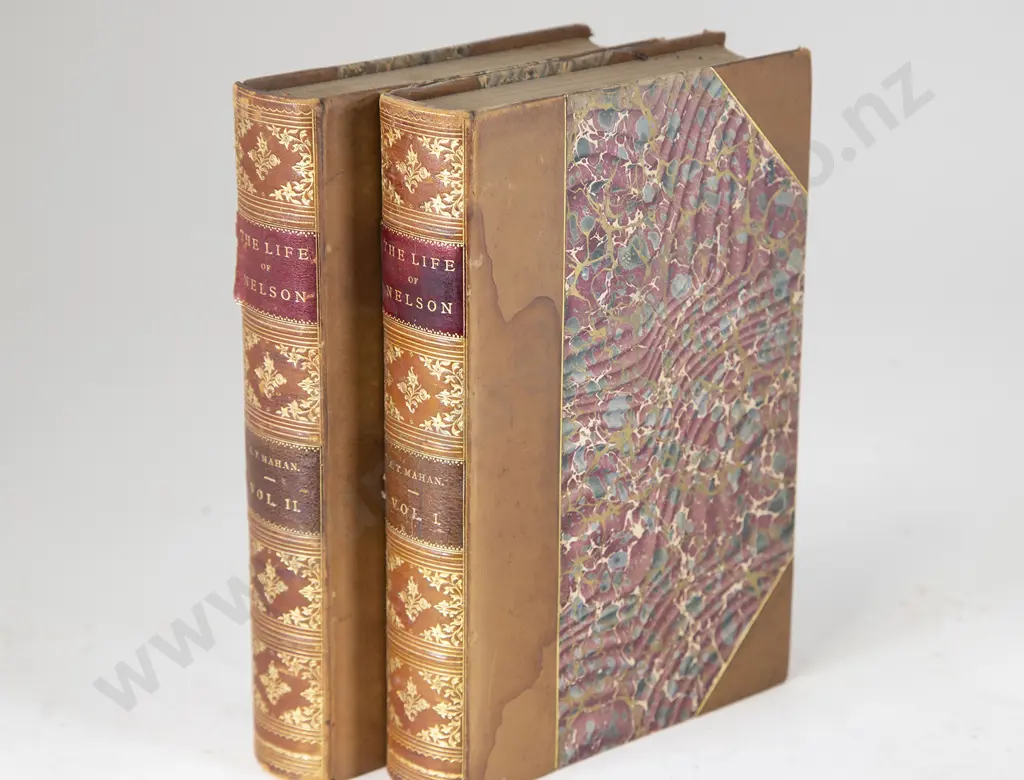 Mahan Captain A T - The Life Of Nelson (2 Volumes) Image 1++