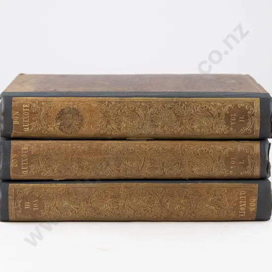 Don Quixote De La Mancha (3 Volumes)