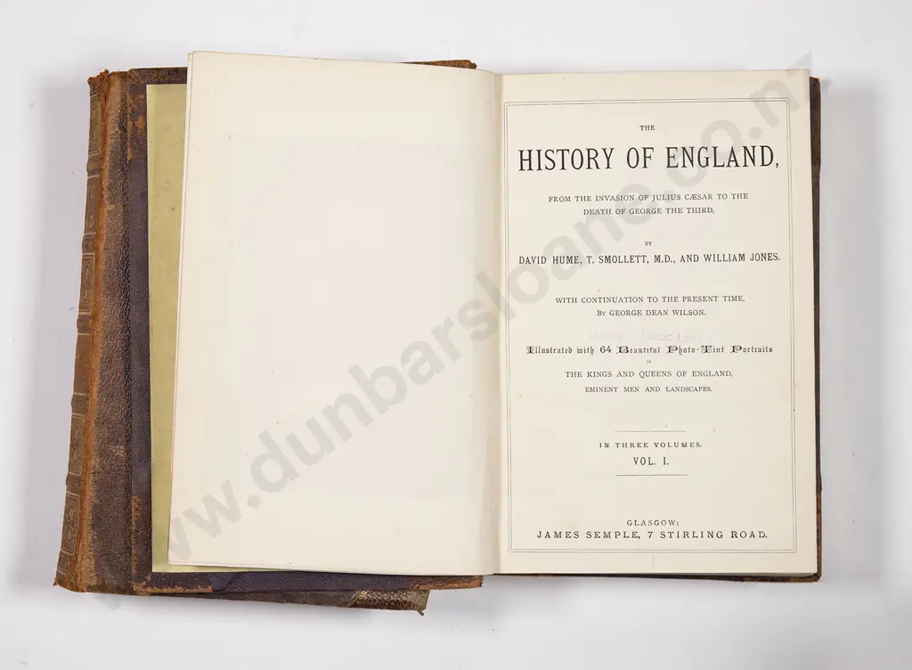Hume, Smollett & Jones - The History Of England (3 Volumes0 Image 1++