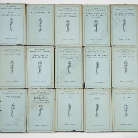 The Works Of Robert Louis Stevenson Tusitala Edition (31 Volumes of 35)