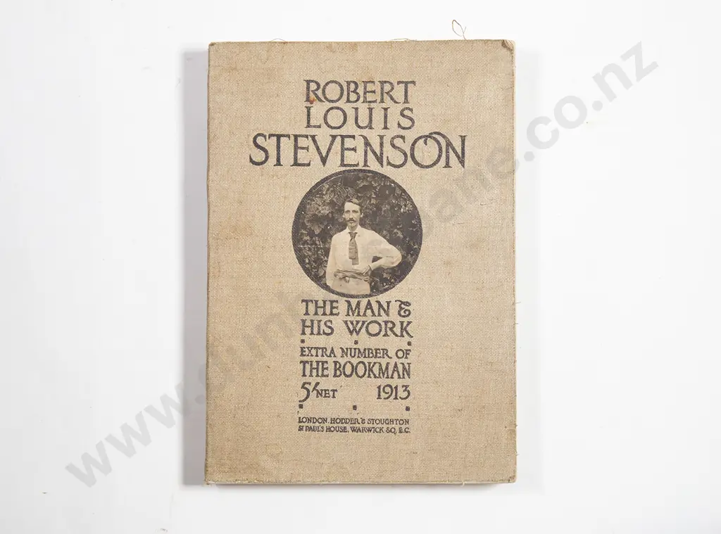 Carton Of Books & Ephemera Relating To & By Robert Louis Stevenson Image 1++