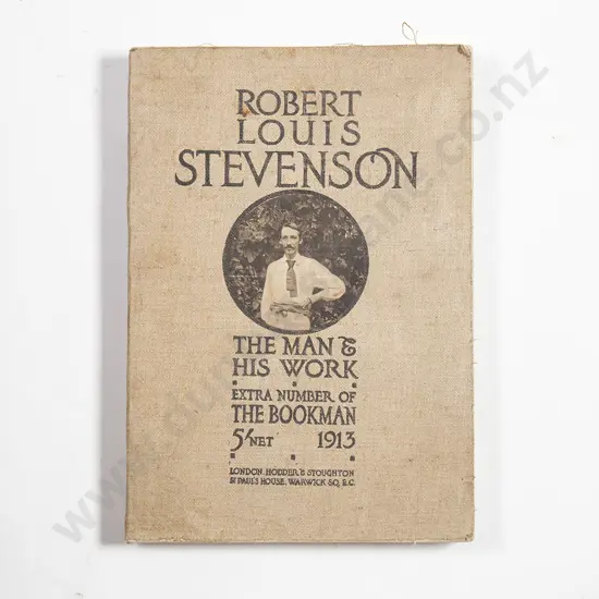 Carton Of Books & Ephemera Relating To & By Robert Louis Stevenson