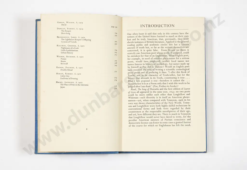 The Faber Book Of Modern American Verse edited by W H Auden Image 1++