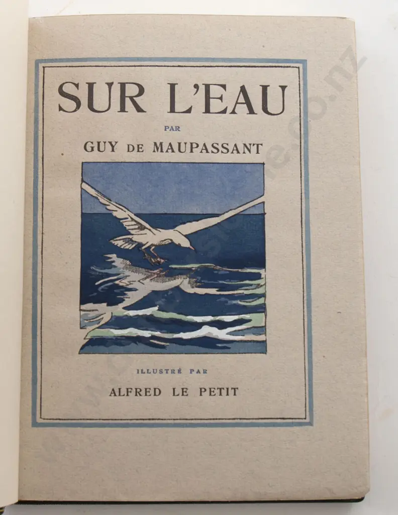 Guy De Maupassant - Sur l'eau Image 1++