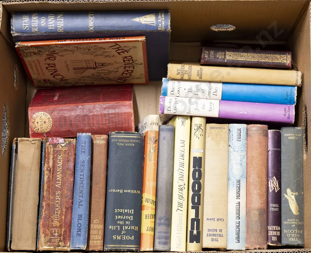 Box Of General Literary Poetical Biographical & Other Books Image 1++