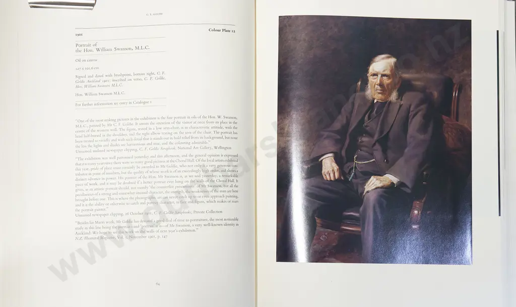 Taylor Alister & Glen Jan - C F Goldie (1870-1947) His Life & Painting Image 1++