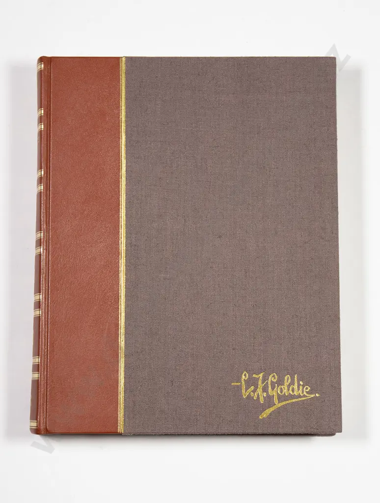 Taylor Alister & Glen Jan - C F Goldie (1870-1947) His Life & Painting Image 1++