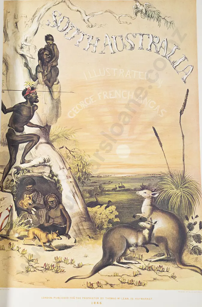 Angas George French - South Australia Illustrated Image 1++