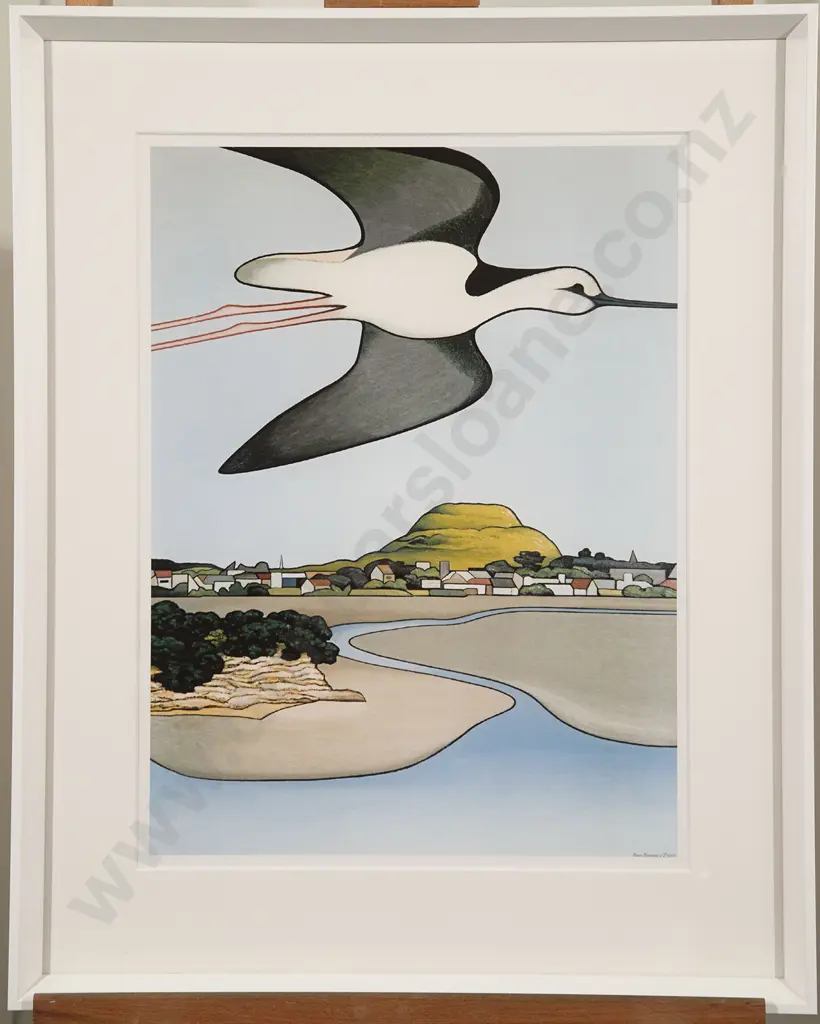 Don Binney (1940-2012) - Ngataringa Returns Image 1++