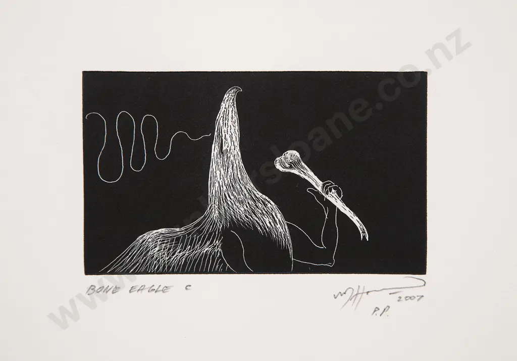 Bill Hammond (1947-2021) - Bone Eagle C Image 1++