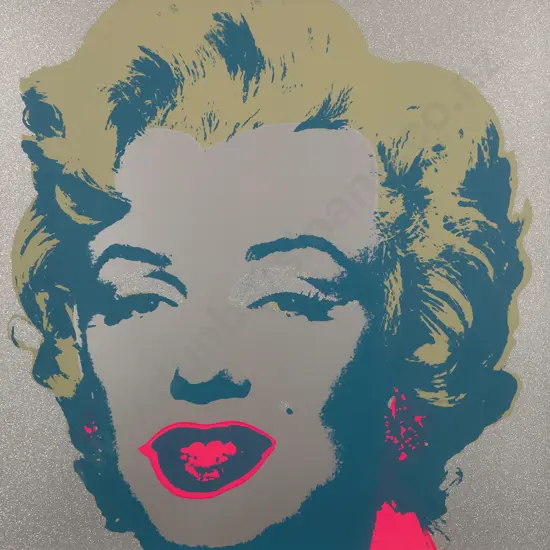 Sunday B. Morning after Andy Warhol (American) - Diamond Dust Marilyn