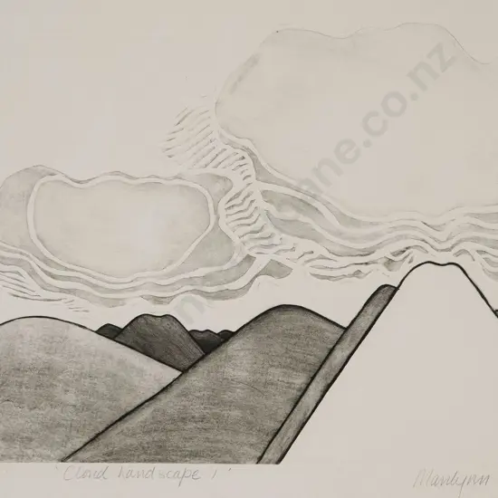 Marilynn Webb (1937) - Cloud Landscape I