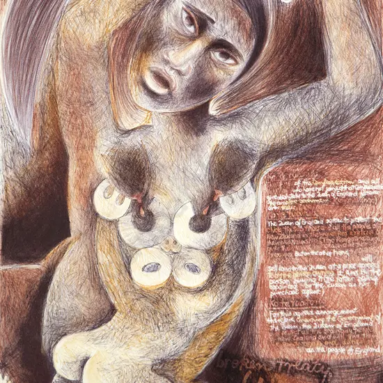 Robyn Kahukiwa (b 1940) - Wai Tangi