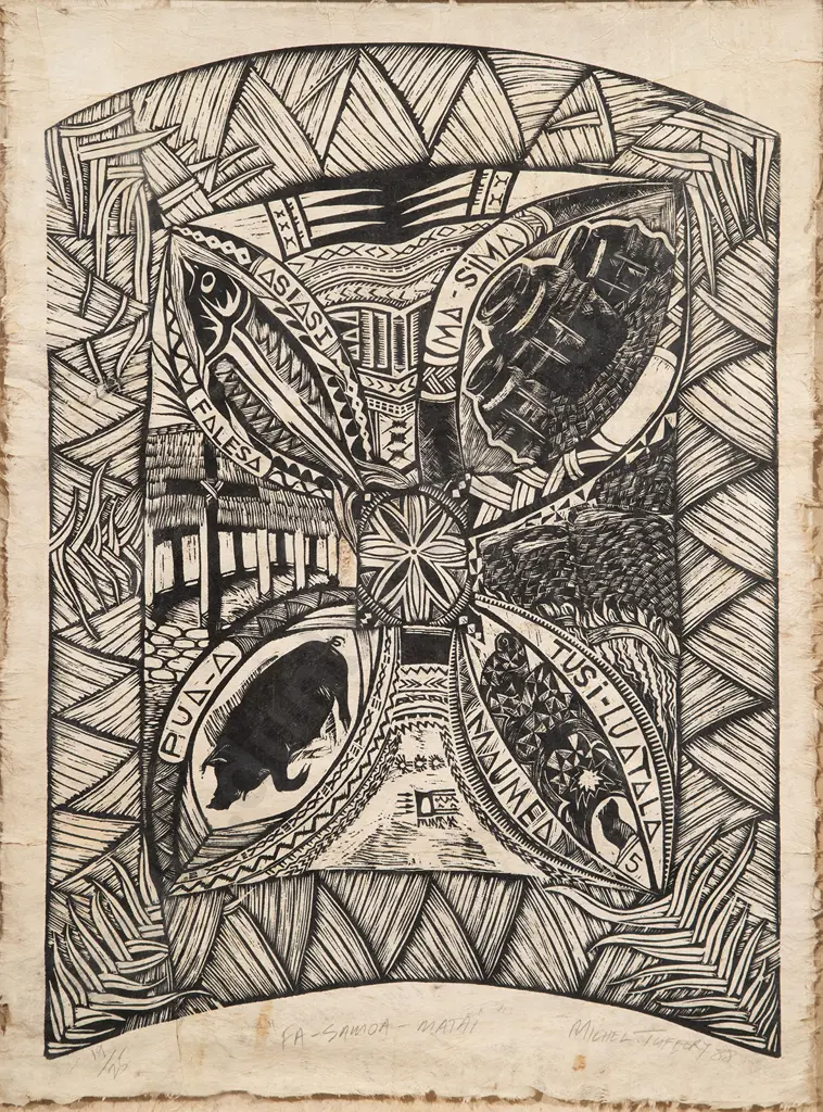 Michel Tuffery (b 1966) - Fa - Samoa - Matai Image 1++