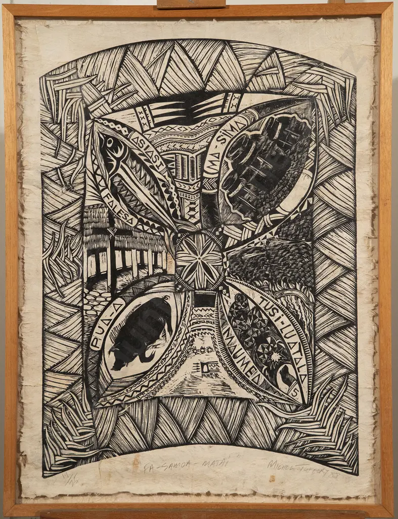 Michel Tuffery (b 1966) - Fa - Samoa - Matai Image 1++