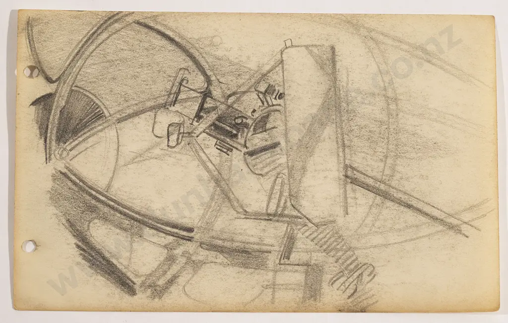Russell Clark (1905-66) - Sketch Album / Pacific Islands August 1944 Image 1++