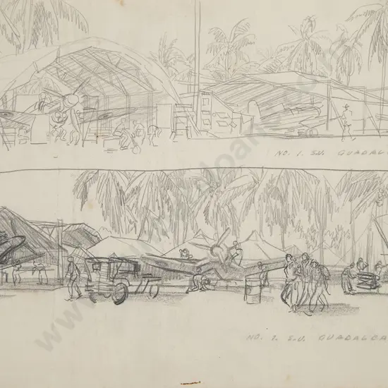 Russell Clark (1905-66) - No 1. S.V. Guadalcanal (Solomon Islands)