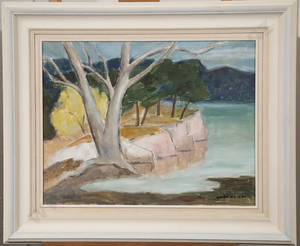 Gwen Knight (1888-1974) - Manakau Harbour Image 1++