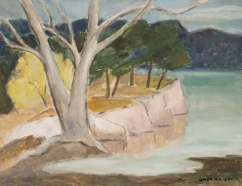 Gwen Knight (1888-1974) - Manakau Harbour Image 1++