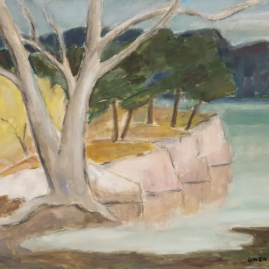 Gwen Knight (1888-1974) - Manakau Harbour