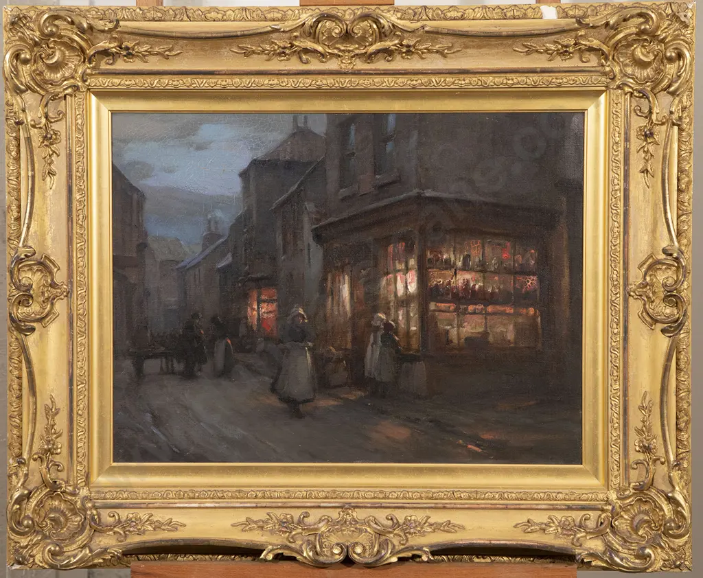 William Pratt - Evening at Staithes Image 1++