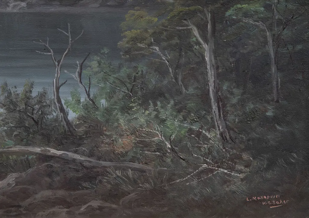William George Baker (1864-1929) - Lake Manapouri Image 1++