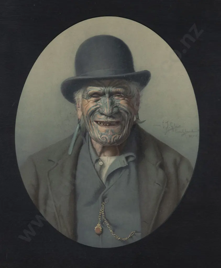 Charles Frederick Goldie (1870-1947) - A Good Joke Image 1++