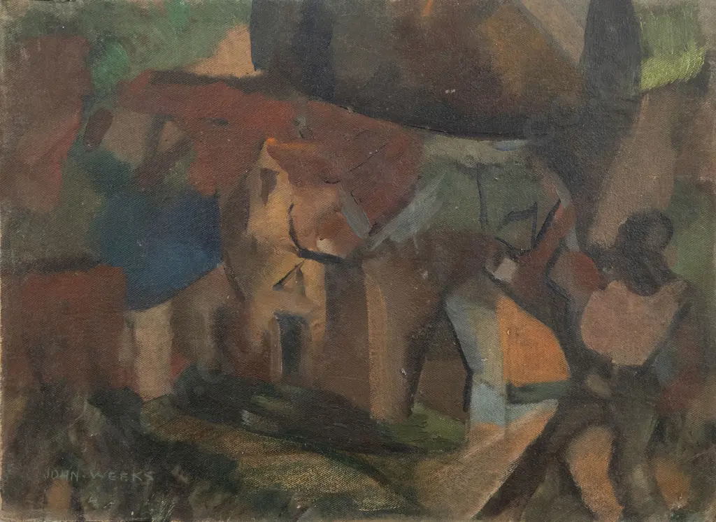 John Weeks (1888-1965) - The Haunted House Image 1++