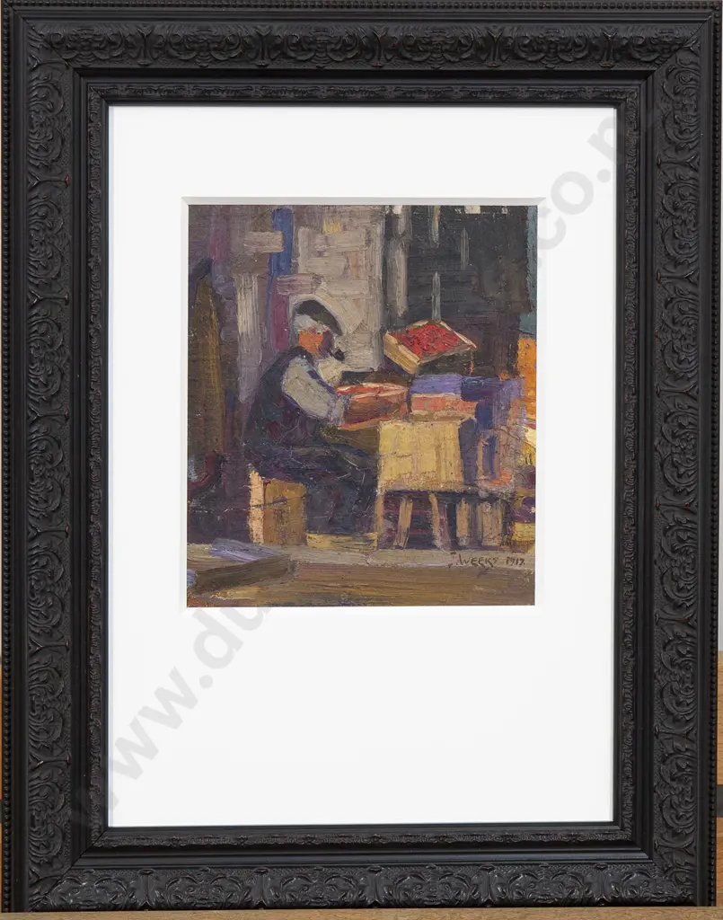 John Weeks (1888-1965) - Strawberry Packing Image 1++