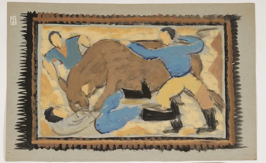 John Weeks - Study for 'The Bull' and other (2) Image 1++
