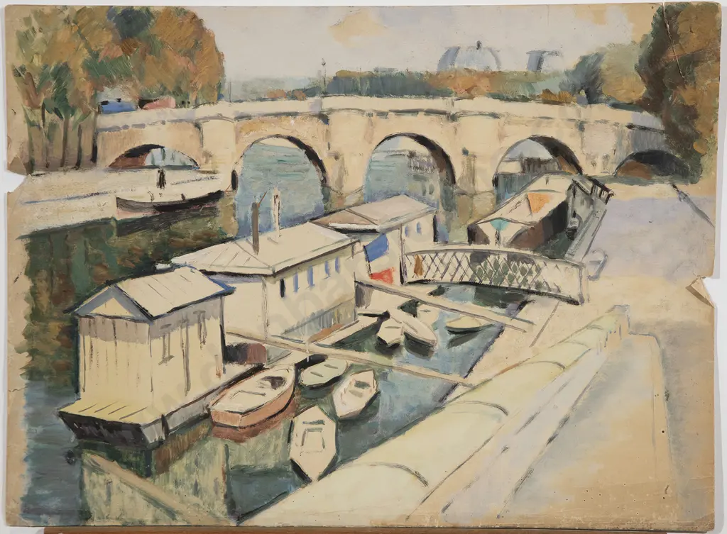 John Weeks (1888-1965) - Pont Neuf Paris Image 1++
