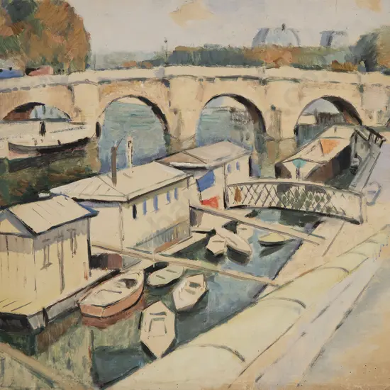 John Weeks (1888-1965) - Pont Neuf Paris