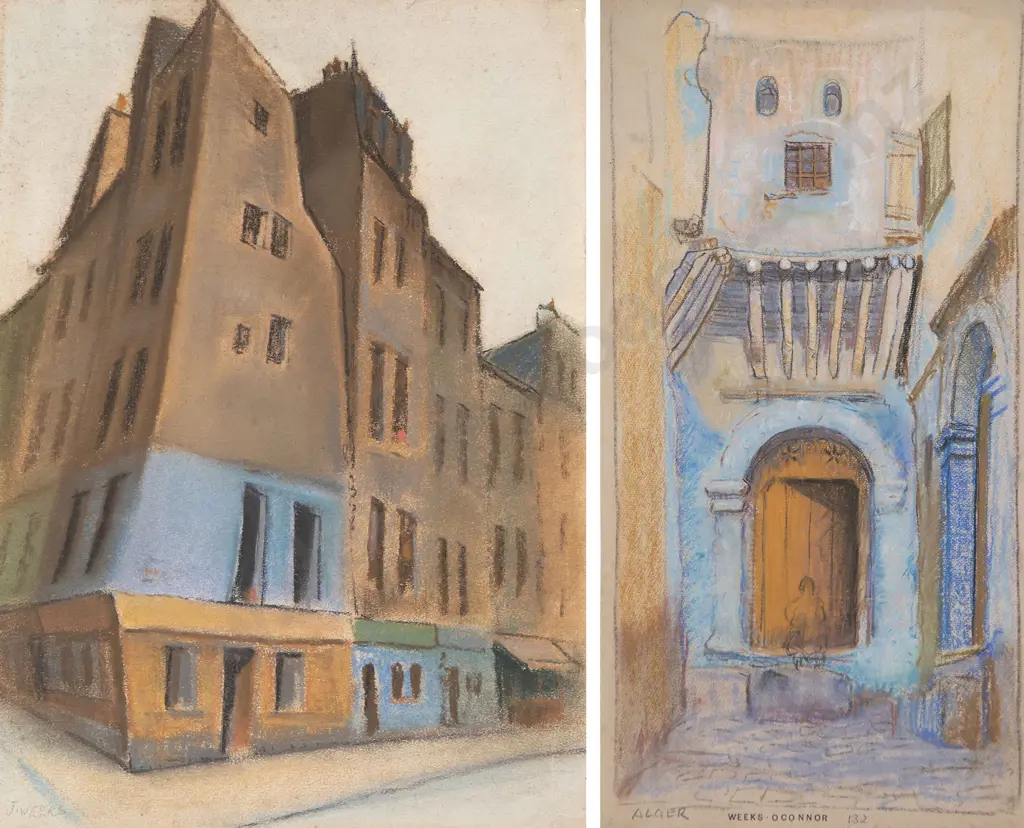 John Weeks (1888-1965) - Alger & Other (2) Image 1++