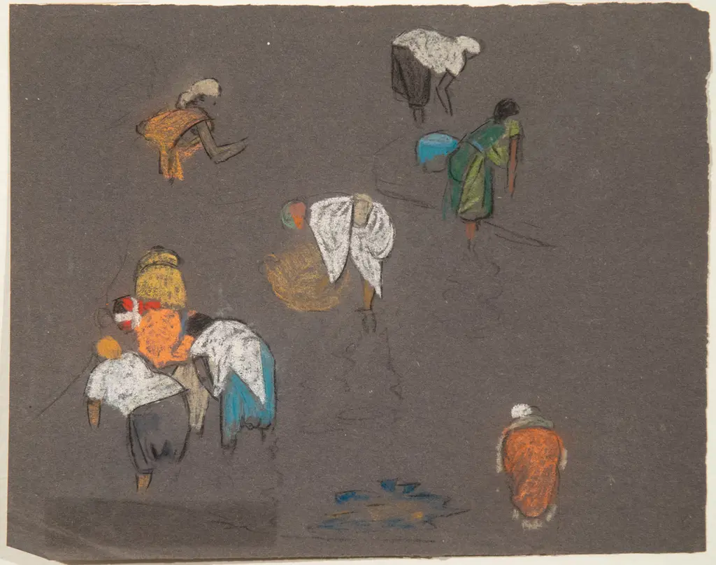 John Weeks (1888-1965) - Three Pastel Studies Image 1++
