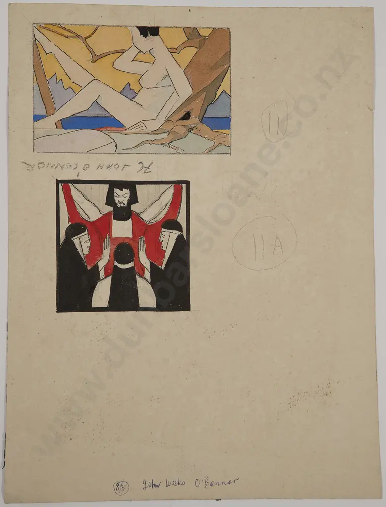 John Weeks (1888-1965) - Untitled (European Industrial Scene) Image 1++
