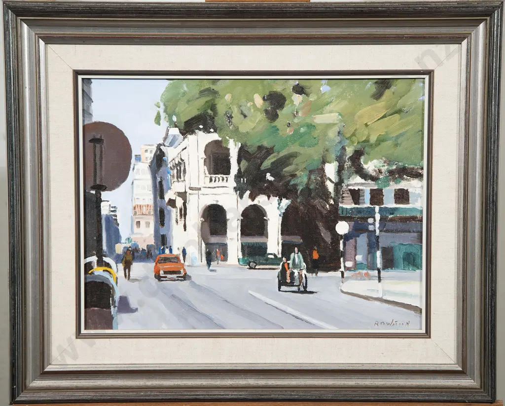 R B Watson (1911-2002) - Rua De Entre Campos Macau Image 1++