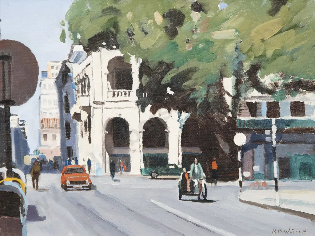 R B Watson (1911-2002) - Rua De Entre Campos Macau Image 1++