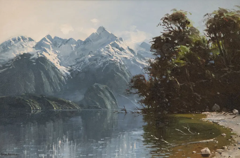 Peter Beadle (1933-2021) - Mt Exeter Cathedral Peaks Image 1++