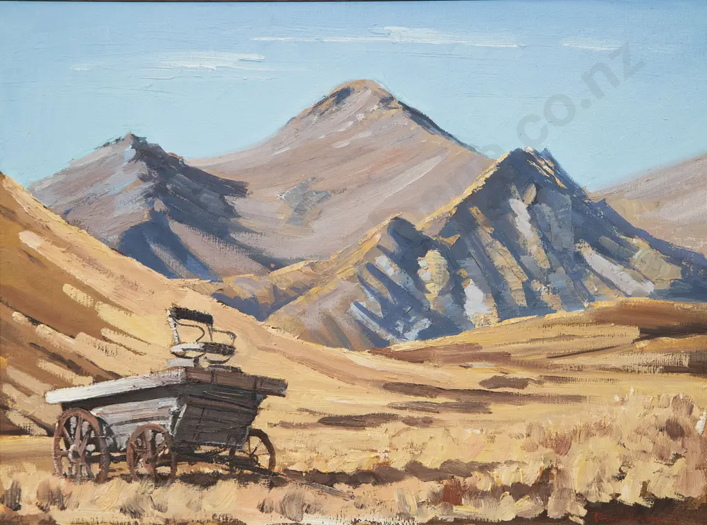 Peter Beadle (1933-2021) - Abandoned Cart Image 1++