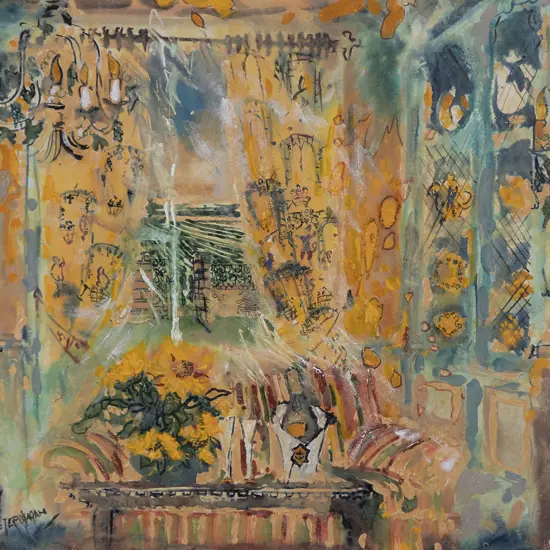 Peter O'Hagan (1942-2013) - La Grande Dame for a Summer's Evening