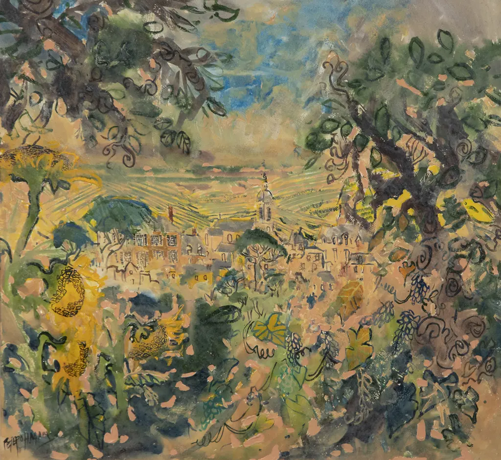 Peter O'Hagan (1942-2013) - Glimpse through the Faux Trees Image 1++