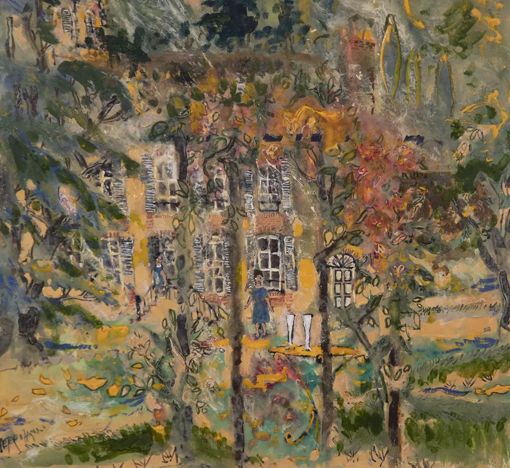 Peter O'Hagan (1942-2013) - Champagne in the Garden Image 1++