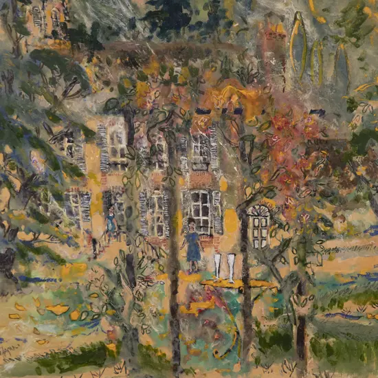 Peter O'Hagan (1942-2013) - Champagne in the Garden