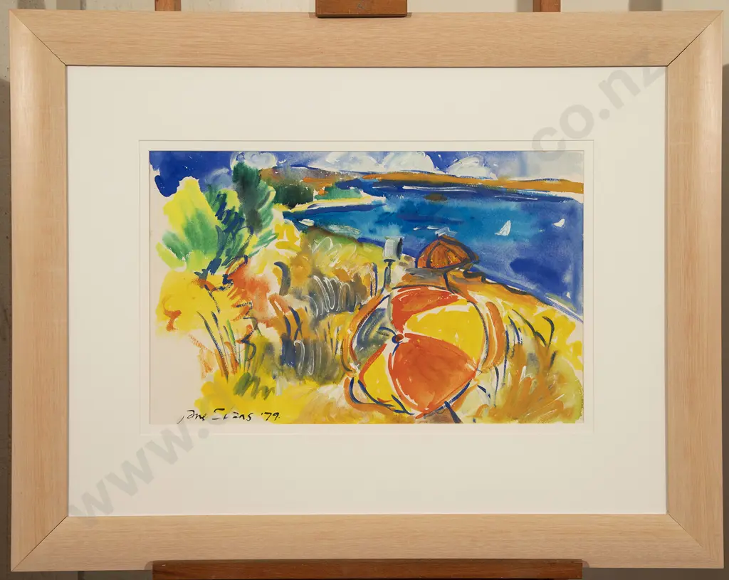 Jane Evans (1946-2012) - Tahunanui Beach Image 1++