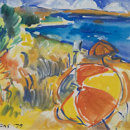 Jane Evans (1946-2012) - Tahunanui Beach