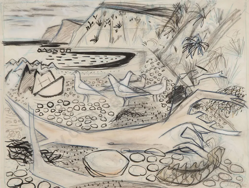 Juliet Peter - Drawing for print of Makara Image 1++