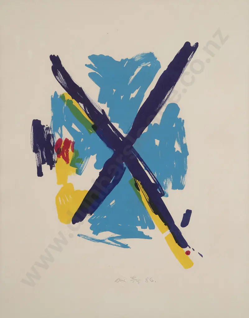 Allen Maddox - Untitled (Single Cross) Image 1++