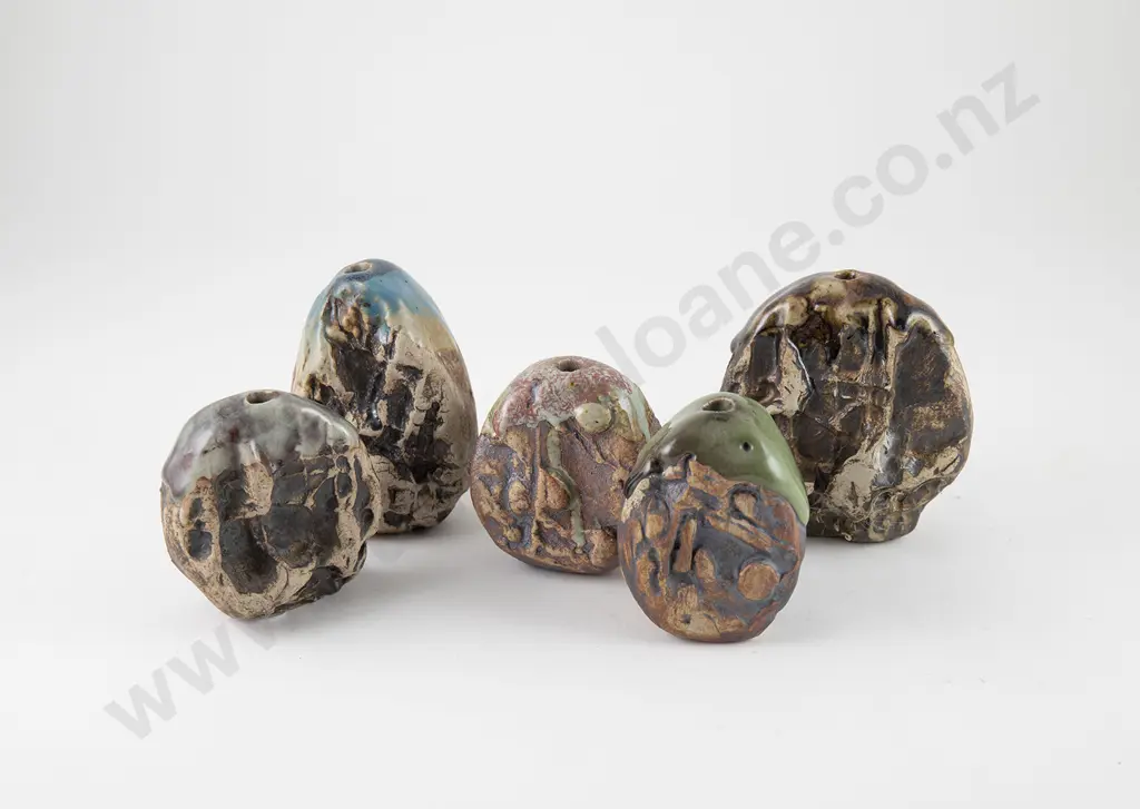 Doreen Blumhardt Five Rock Impression Specimen Vases Image 1++