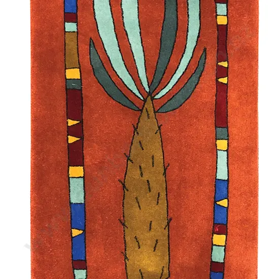 Kate Wells (b 1961) - Short Sheep III (Rust)